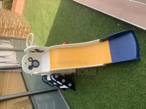 Kids Mickey Plastic Slide With Basket Ball Hoop (180x76x94cm