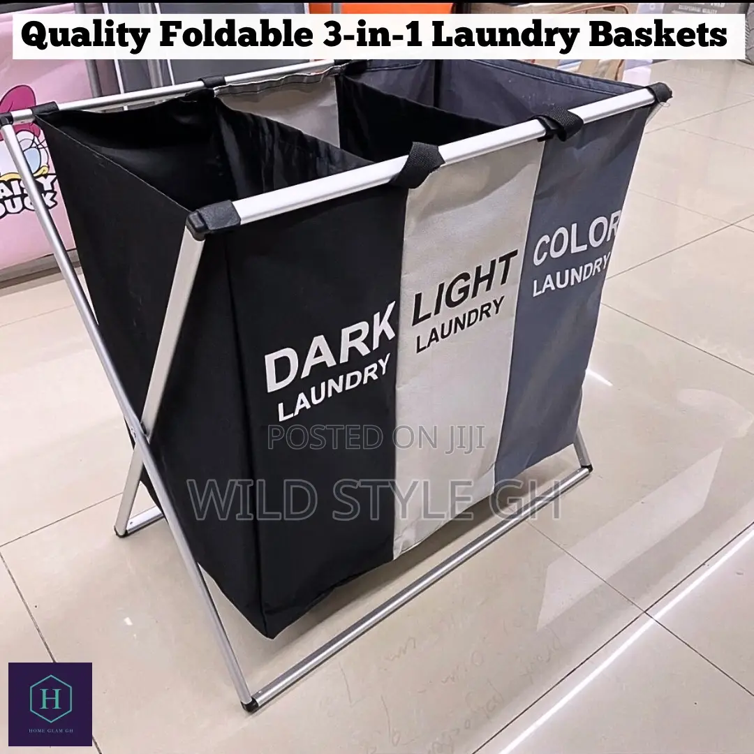 3-in-1 Quality Laundry Basket
