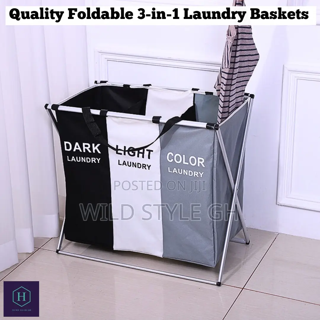3-in-1 Quality Laundry Basket