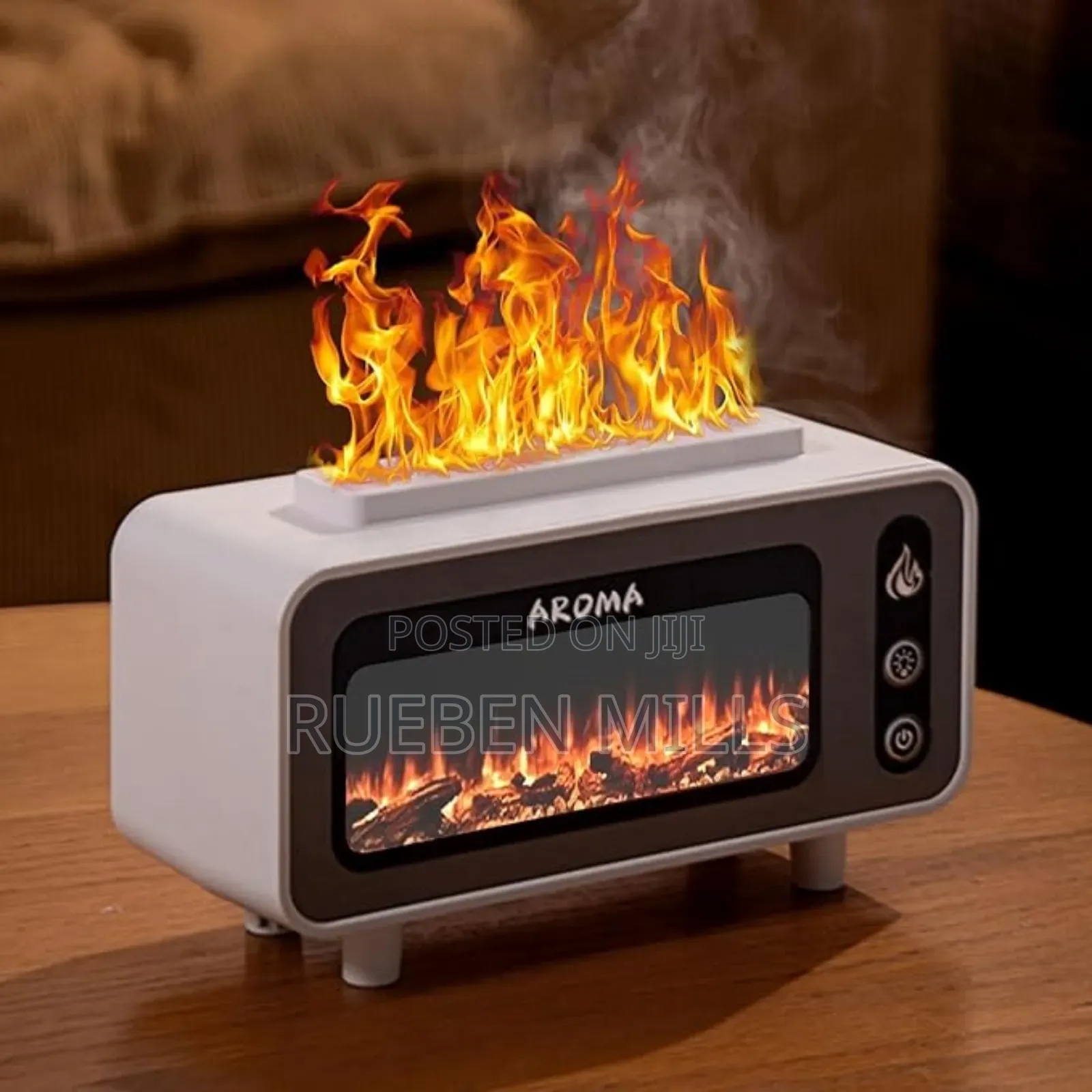 Fireplace Essential Oil Flame Diffuser Humidifier