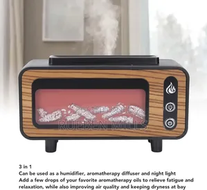 Fine Mist Vintage Fireplace Perfume Diffuser Humidifier