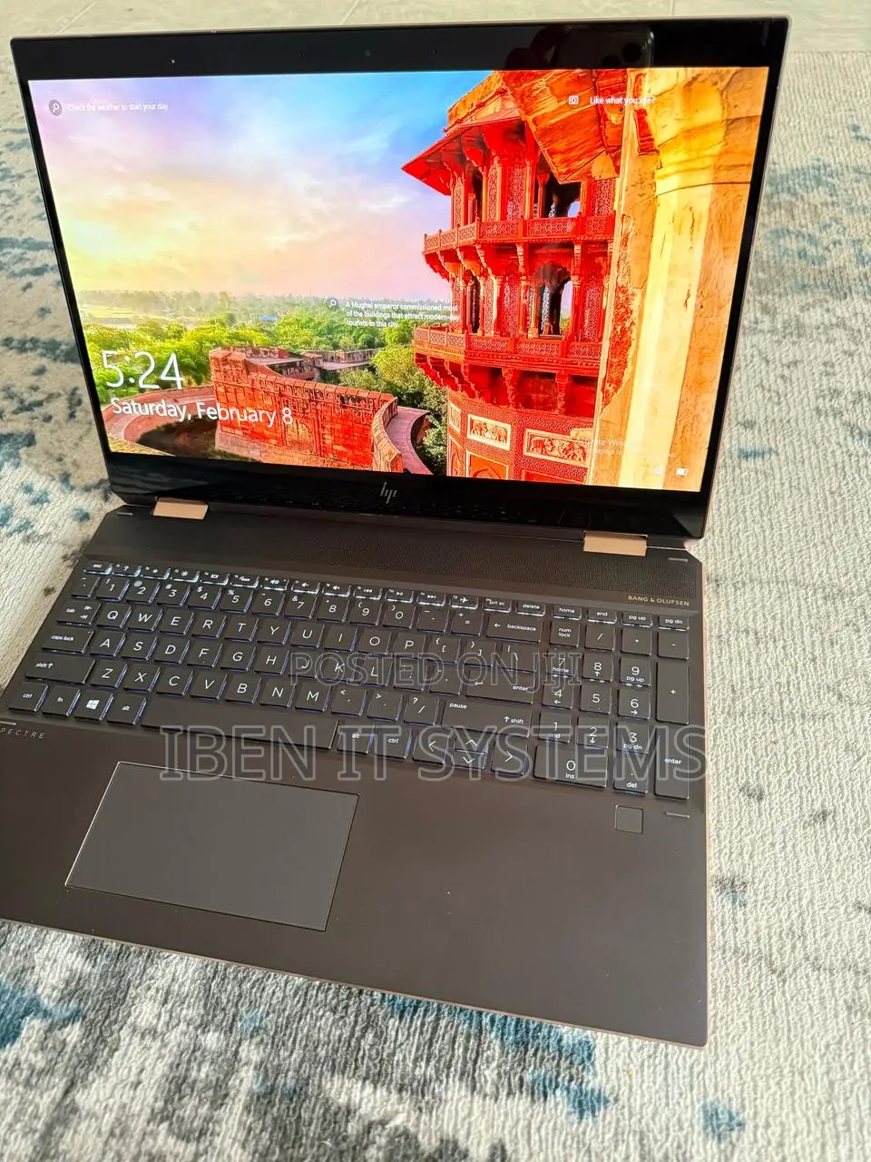 Laptop HP Spectre X360 15t 16GB Intel Core i7 SSHD (Hybrid) 512GB