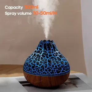 Colorful Display Volcano Air Diffuser Humidifier Freshener