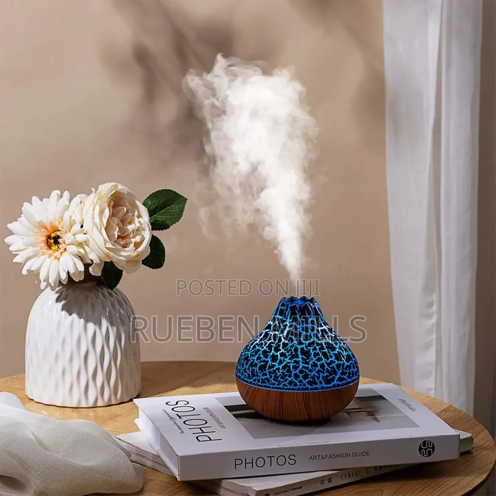 Colorful Display Volcano Air Diffuser Humidifier Freshener