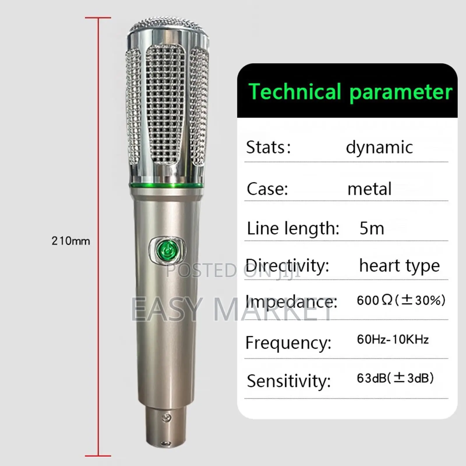 Quality Beautiful Cord Mic