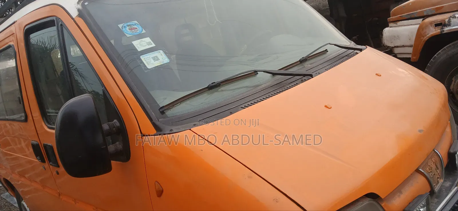 Peugeot Boxer 2010 Orange