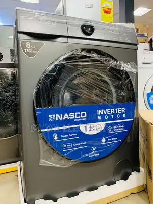 Less Noise Nasco 8kg Inverter Front Load Washing Machine