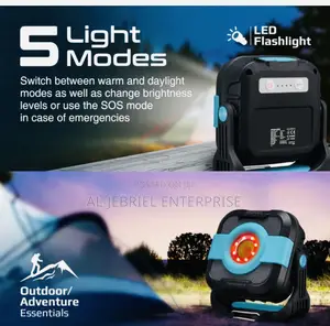 Promate Camping Light With 9000mah Powerbank — CAMPMATE-3