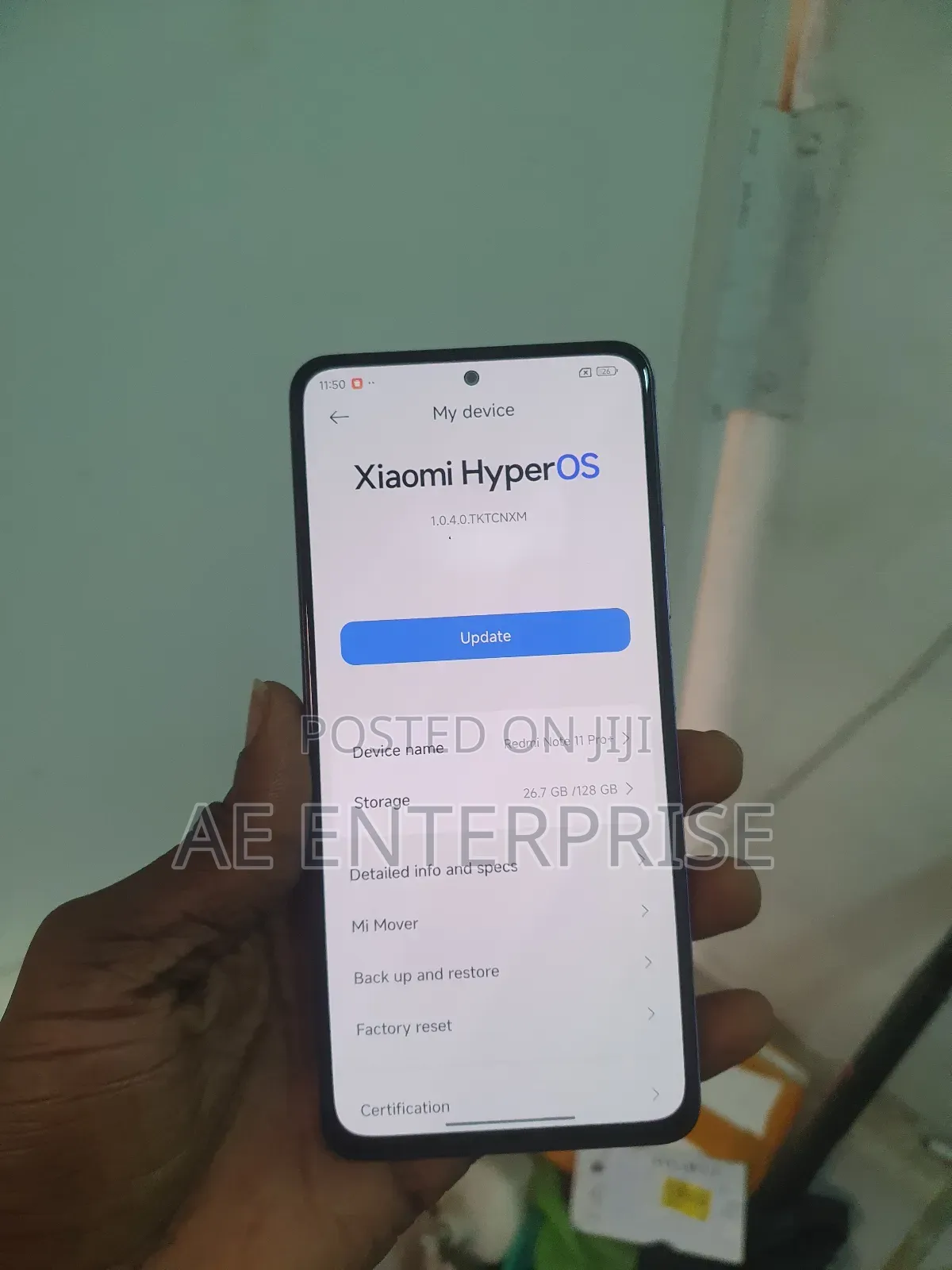 New Xiaomi Redmi Note 11 Pro+ 5G 128 GB