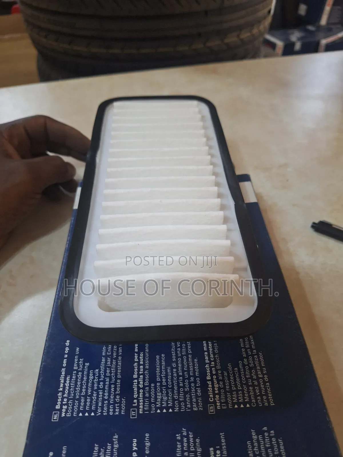Air Filter (Bosch)-Toyota Vitz, Yaris, Aygo, Daihatsu Sirion
