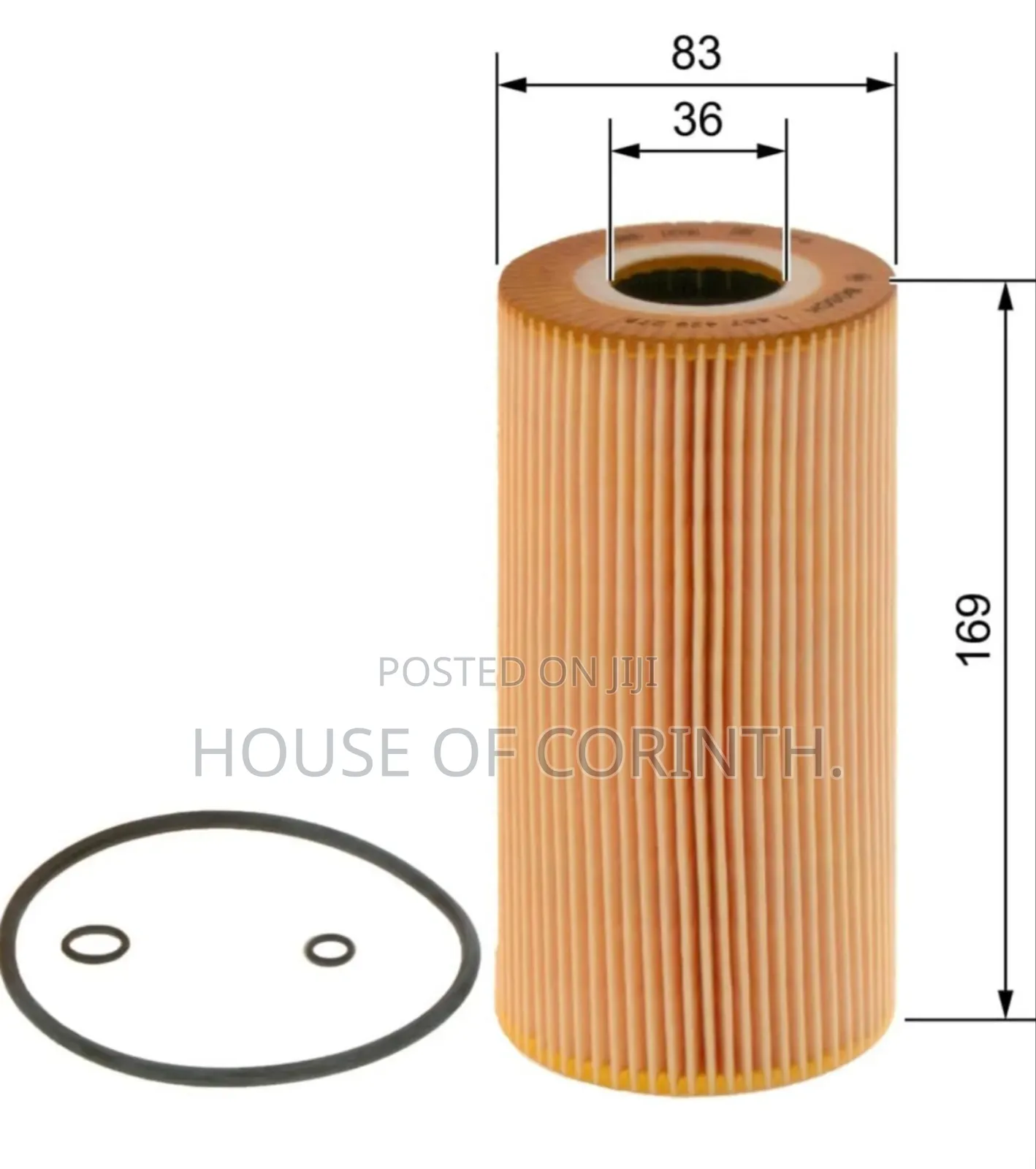 Oil Filter - Element (Bosch) - Mercedes Benz (Various)