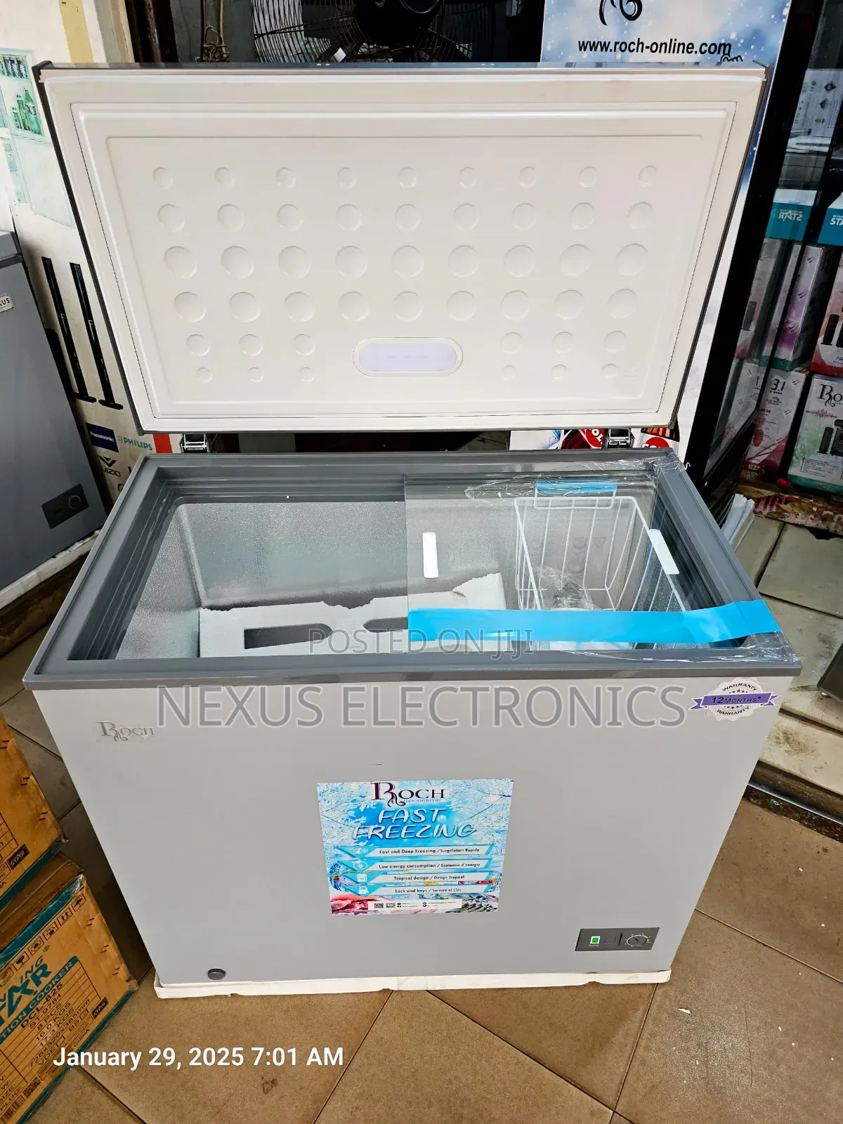 Brand New Roch 200ltrs Chest Freezer.