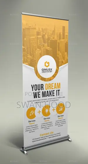 Roll Up Banner / Pull Up Stand With Printing