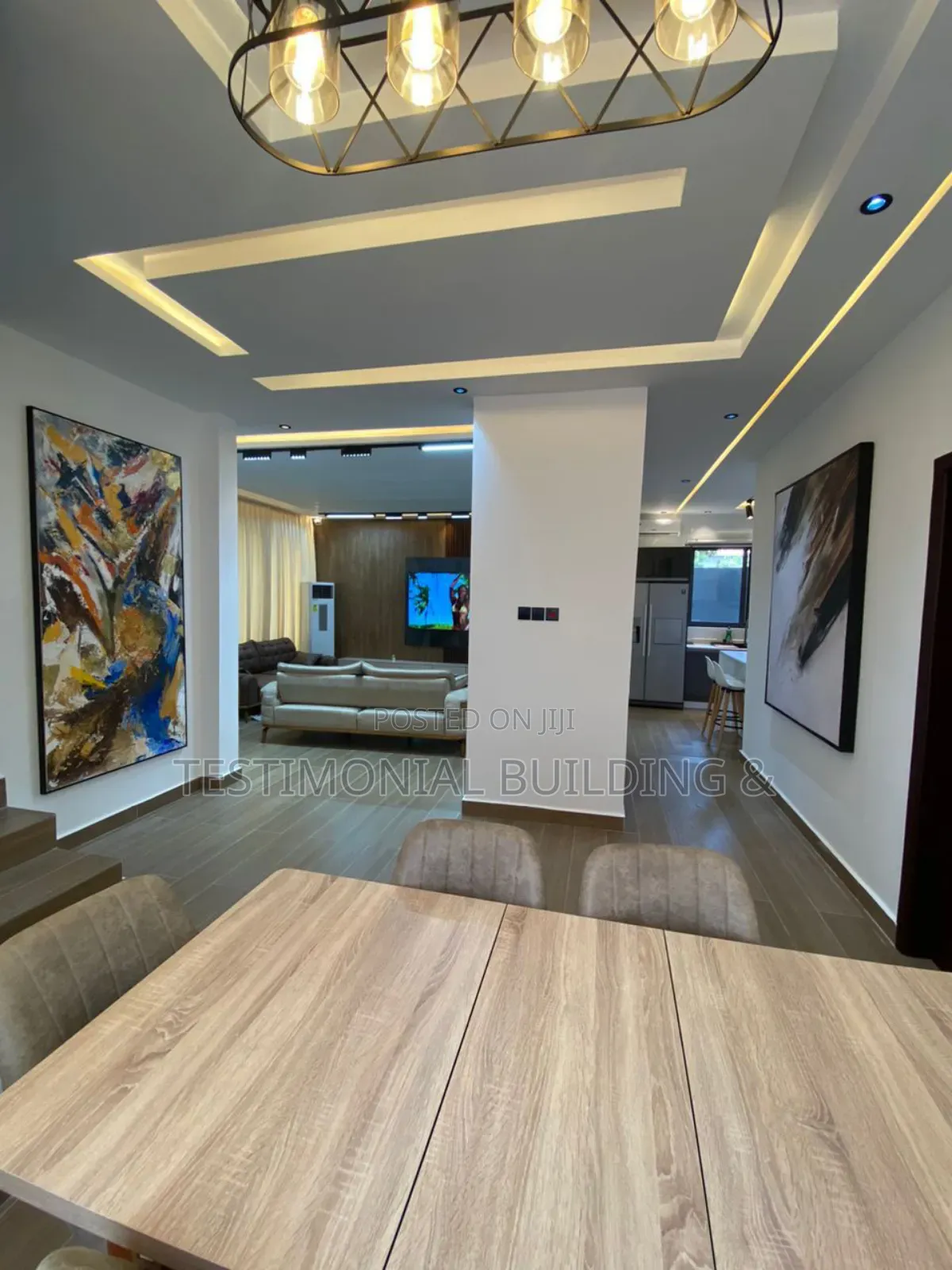 Furnished 4bdrm House in Testimonial Building, North Legon for sale