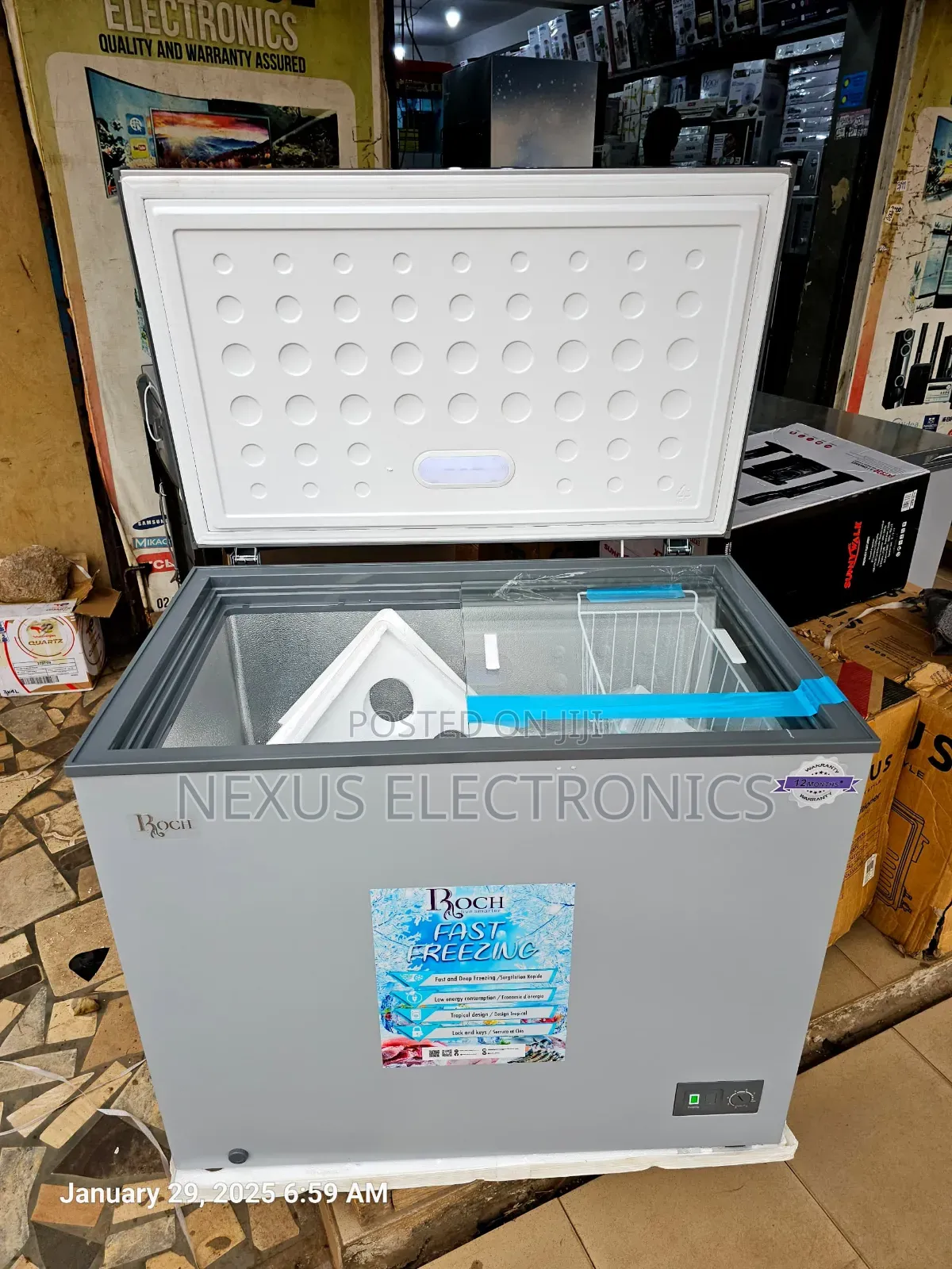 Brand New Roch 251ltrs Chest Freezer