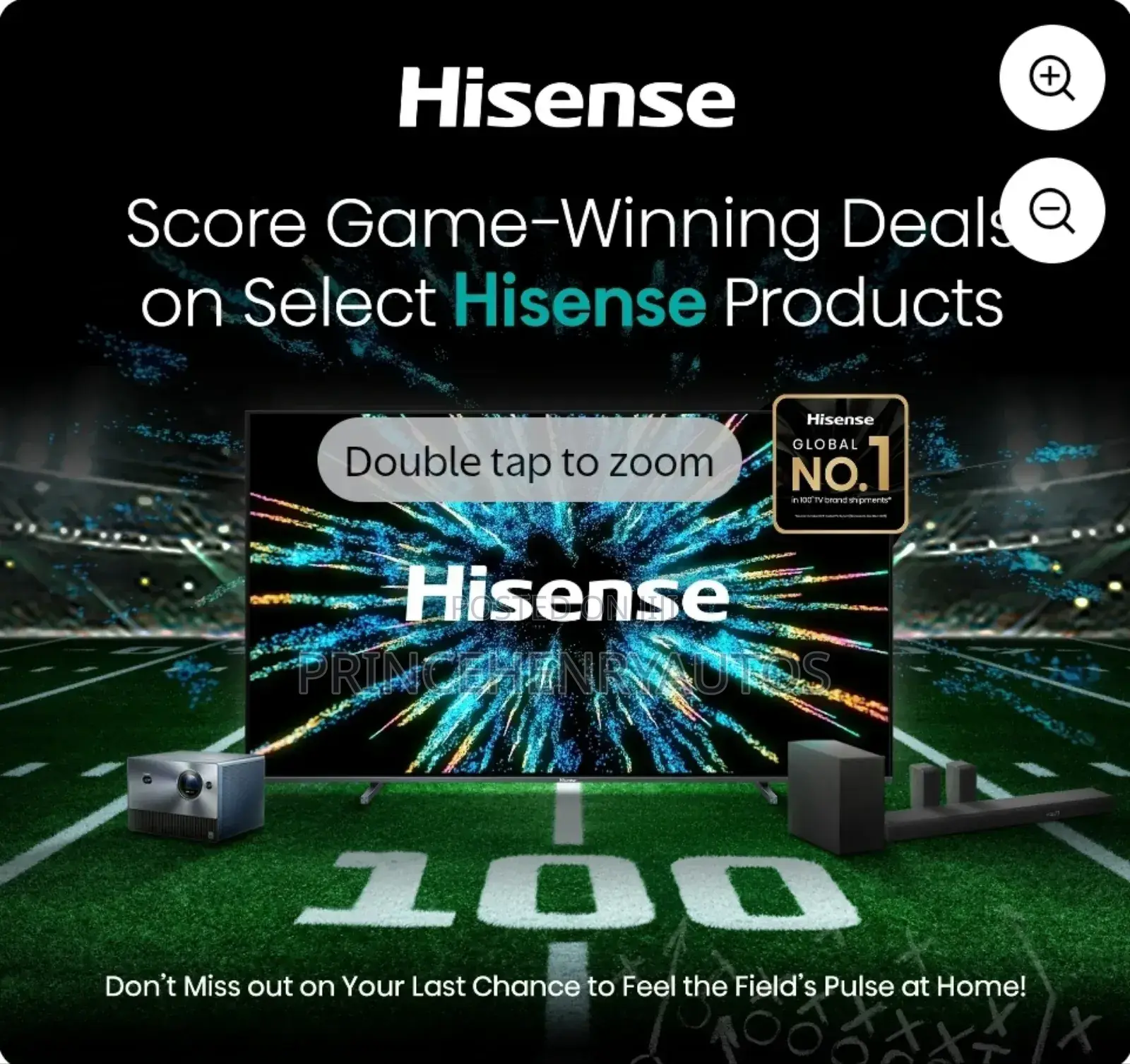 Hisense 50" R6 Series UHD Smart TV (50R6030N 2024 Model)
