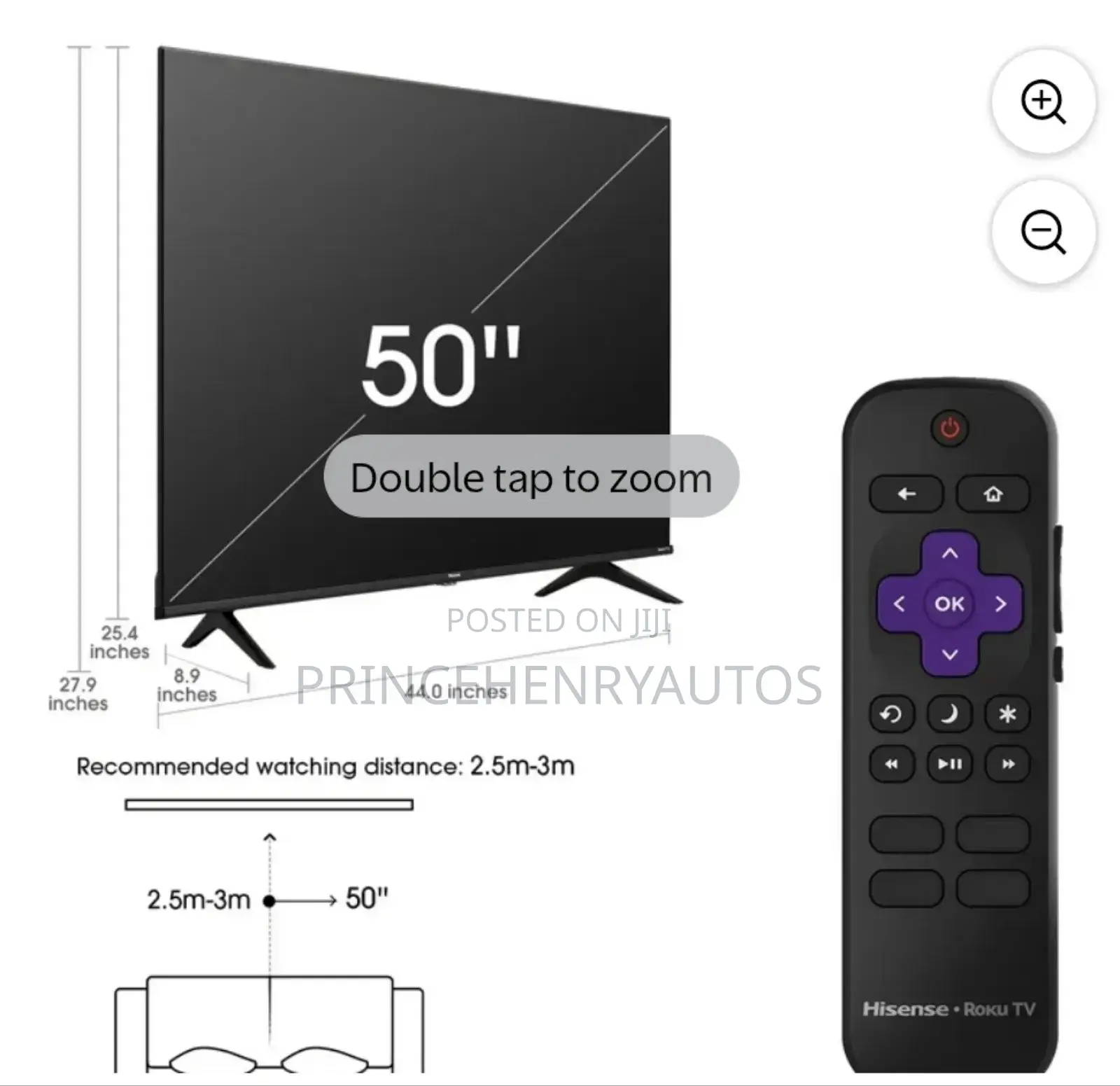 Hisense 50" R6 Series UHD Smart TV (50R6030N 2024 Model)
