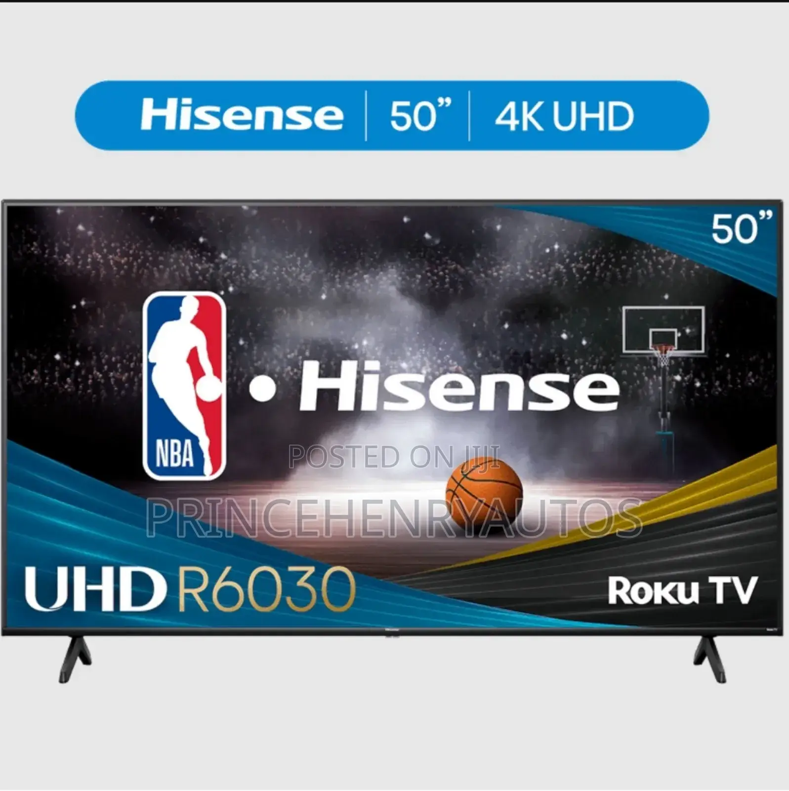 Hisense 50" R6 Series UHD Smart TV (50R6030N 2024 Model)