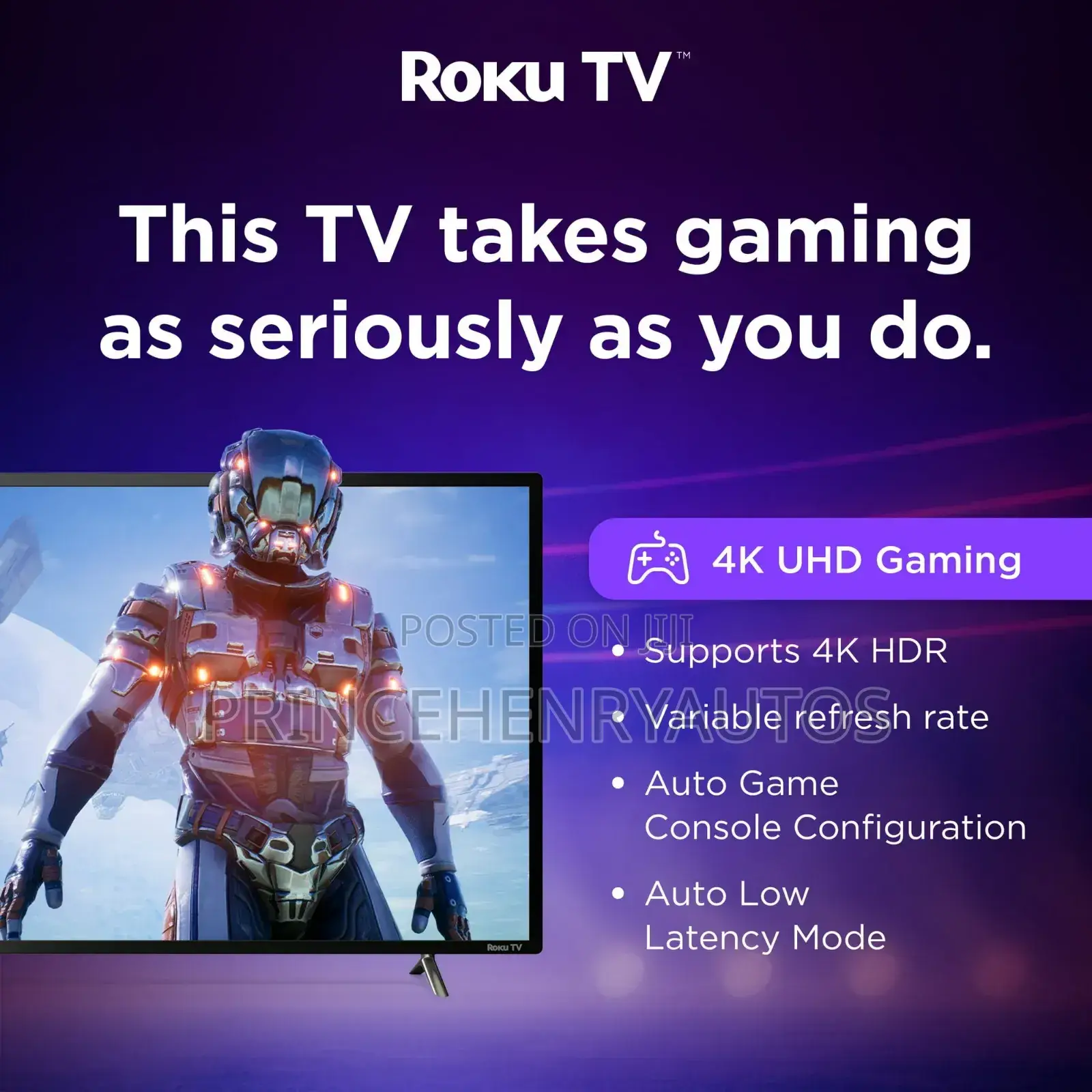 Hisense 50" R6 Series UHD Smart TV (50R6030N 2024 Model)