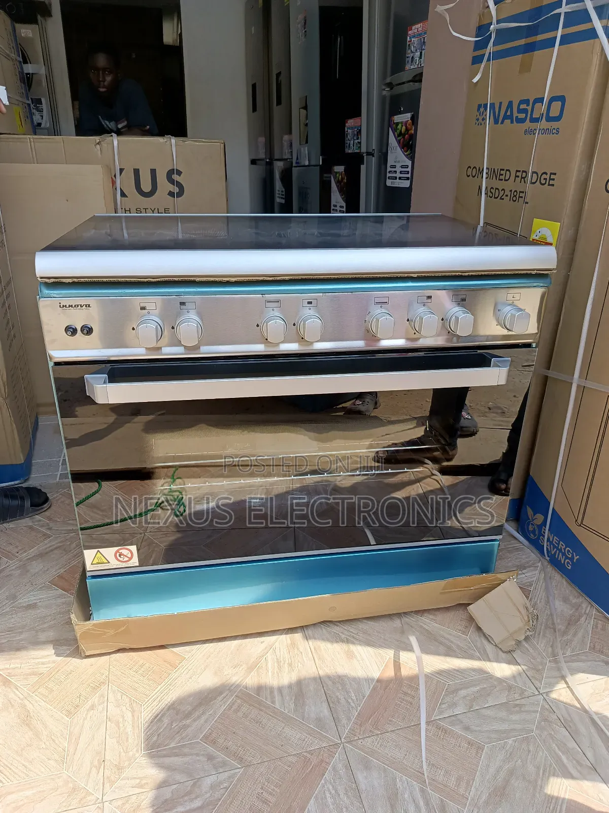 Brand New Innova 90*60 5burner Gas Cooker