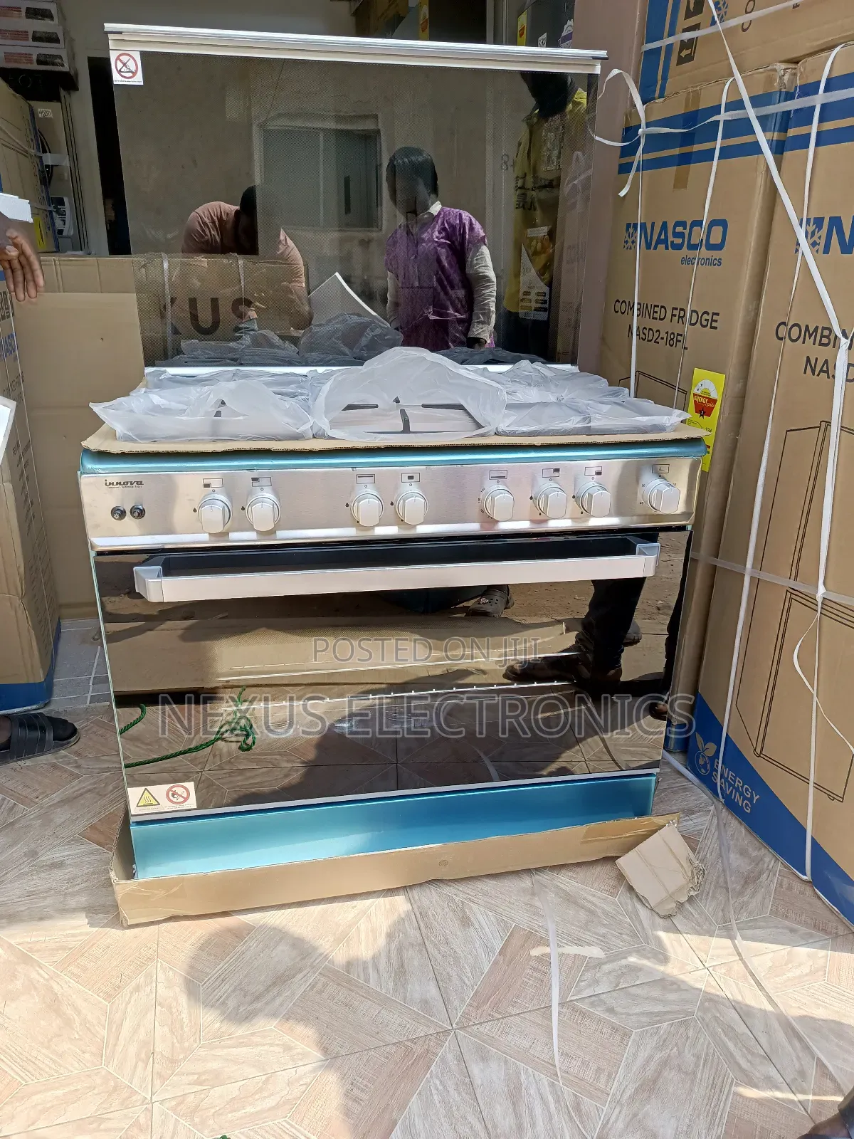 Brand New Innova 90*60 5burner Gas Cooker
