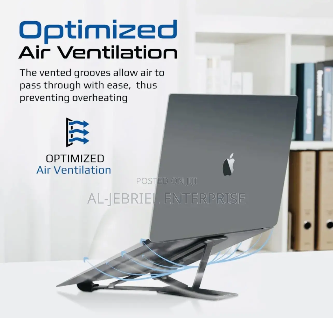 Promate Multilevel Laptop Stand —POCKETMOUNT