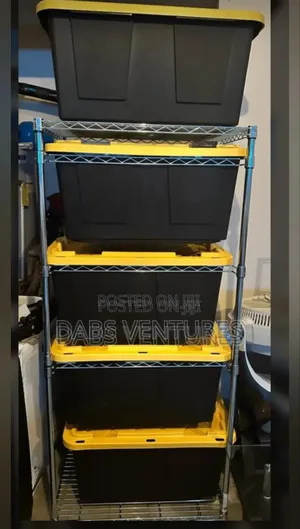 Berkley Jensen Black and Yellow Storage