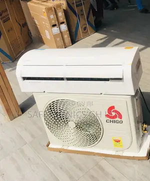 Auto Restart 1.5 Horsepower Chigo White R410 AC