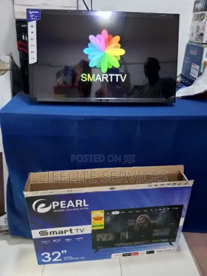 Slim Edge 32" TV Smart Pearl
