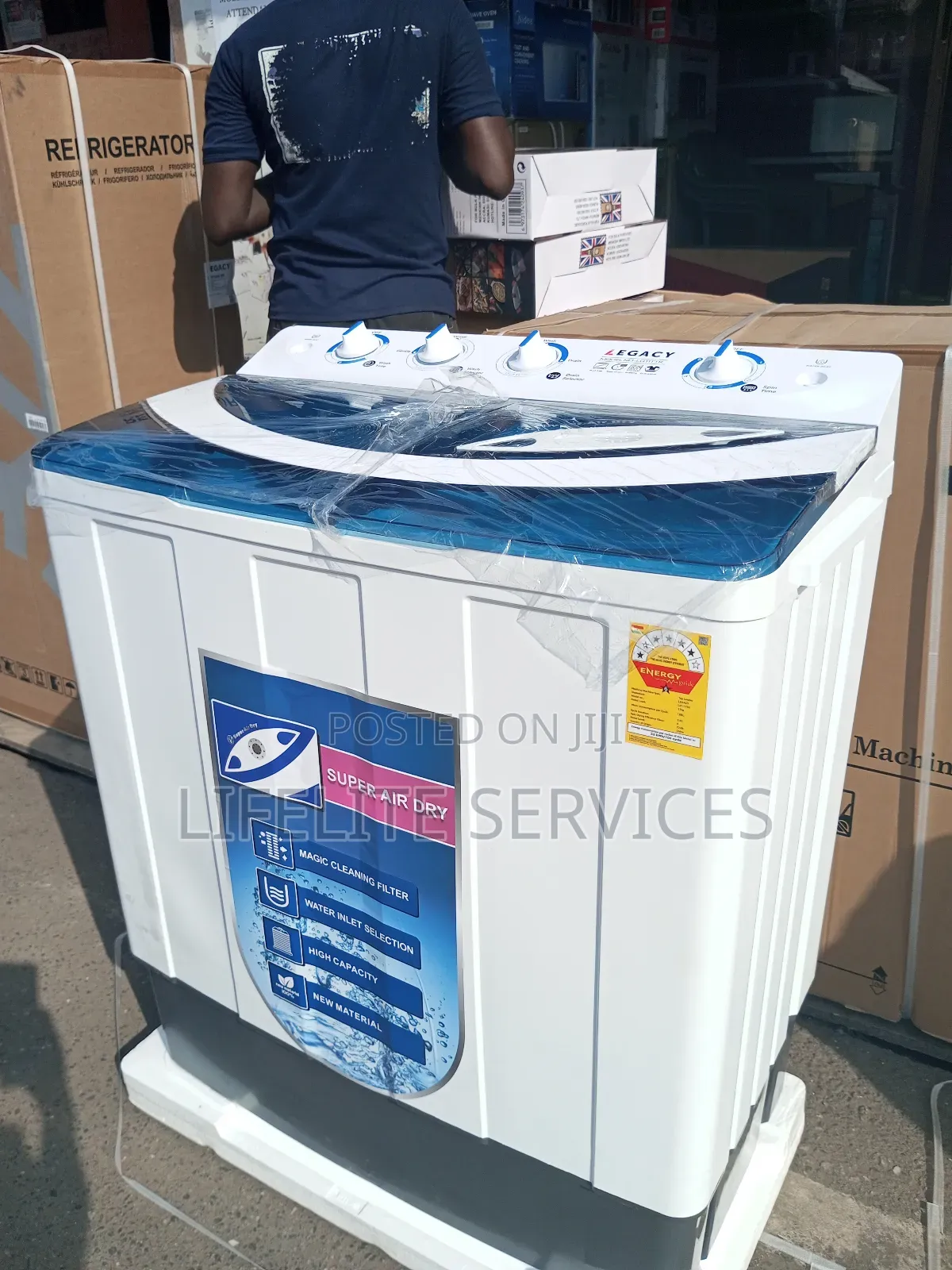 3 Star Legacy Washing Machine 11kg