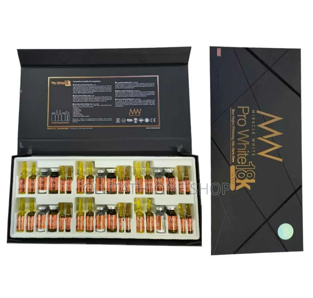 Miracle White Pro White 180000mg Skin Injection