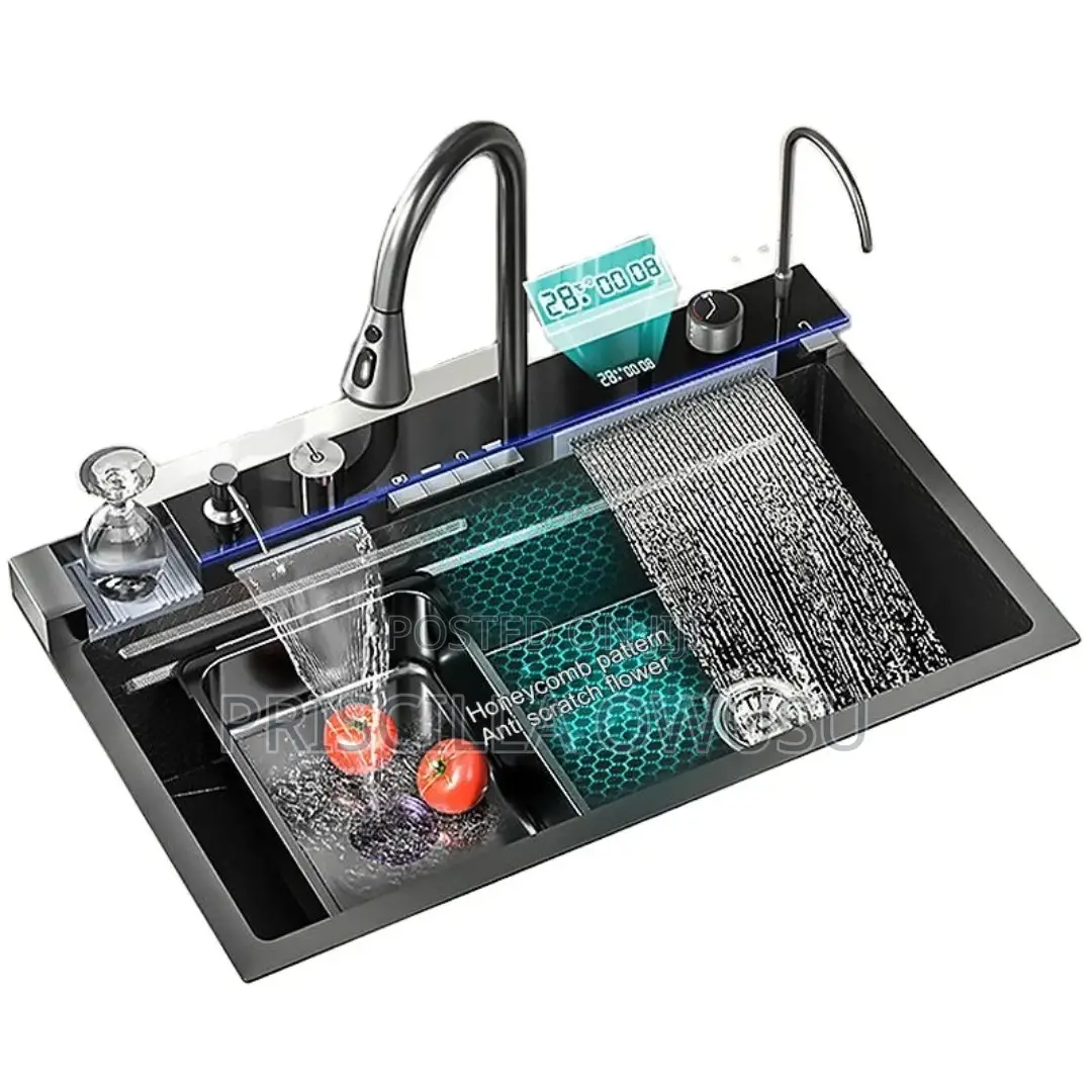 Waterfall Luxury Smart Kitchen Sink