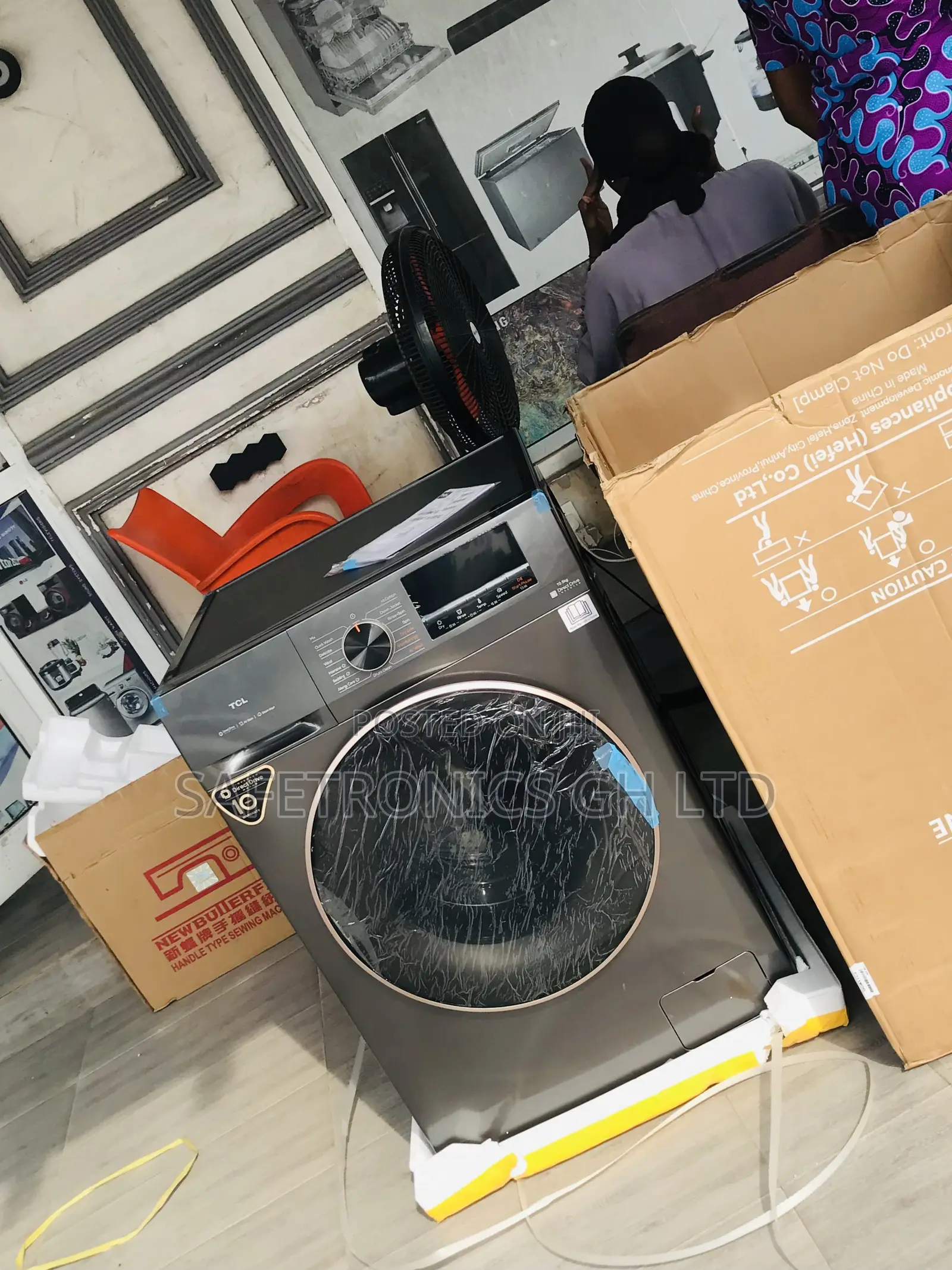 Order Fast 11kg Front Load Fullauto Inverter TCL Washer