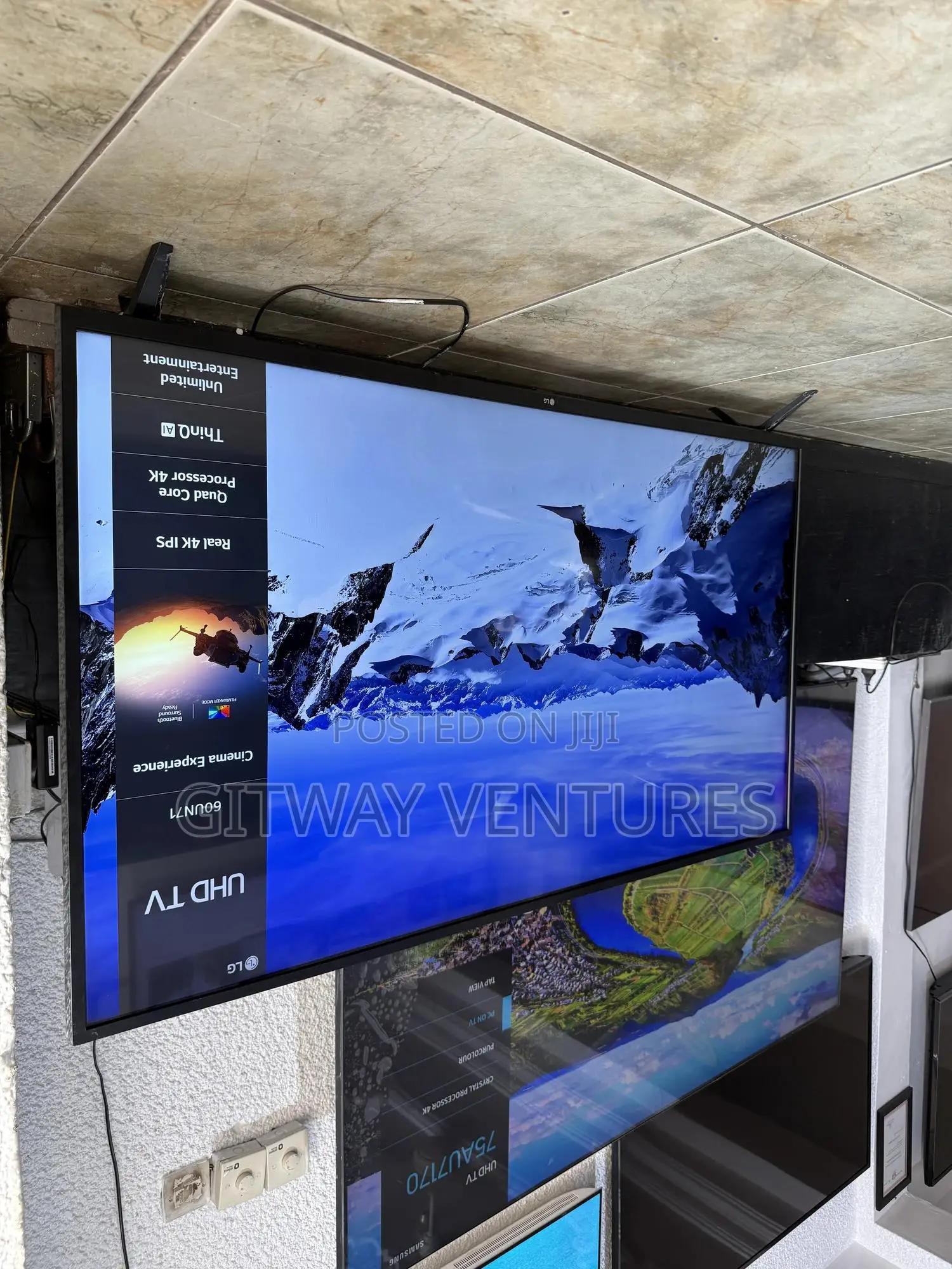 LG 55inch UHD AI Smart Satellite Tv