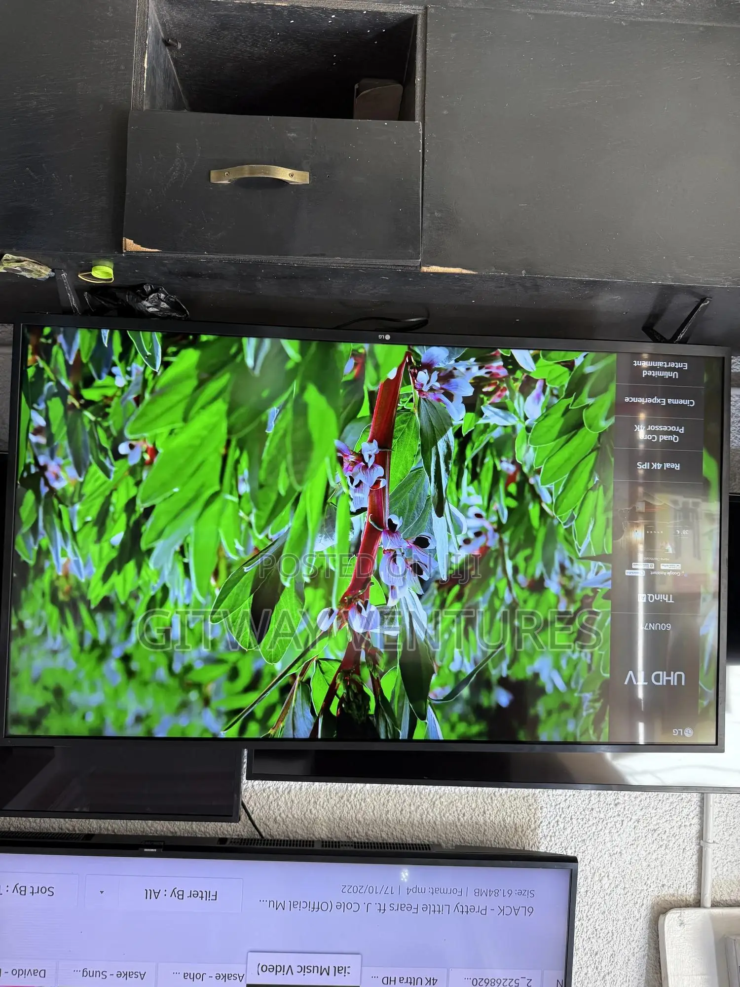 LG 55inch UHD AI Smart Satellite Tv
