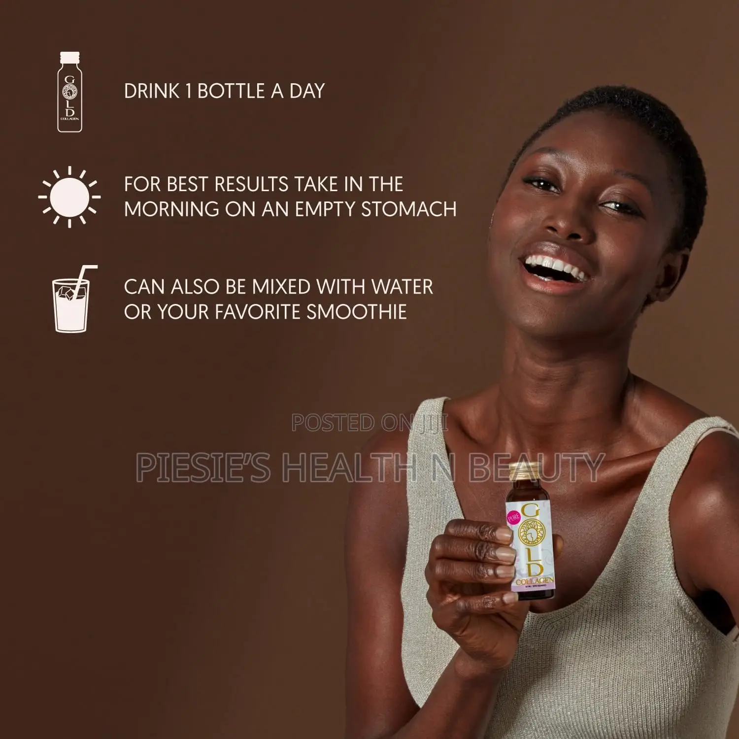 Gold Collagen Pure: Original Liquid Marine Collagen