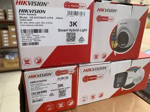 Hikvision 5mp Smart Hybrid Audio Analog Camera CCTV Wired