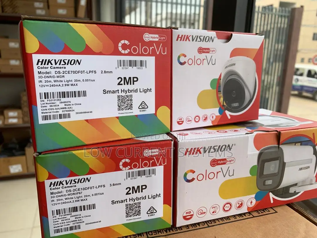 Hikvision 2mp Colorvu CCTV Bullet Analog Full Color Audio