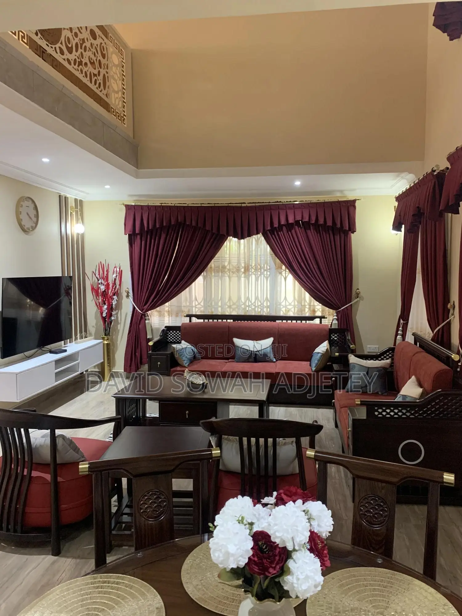 Furnished 4bdrm Duplex in East Airport for rent