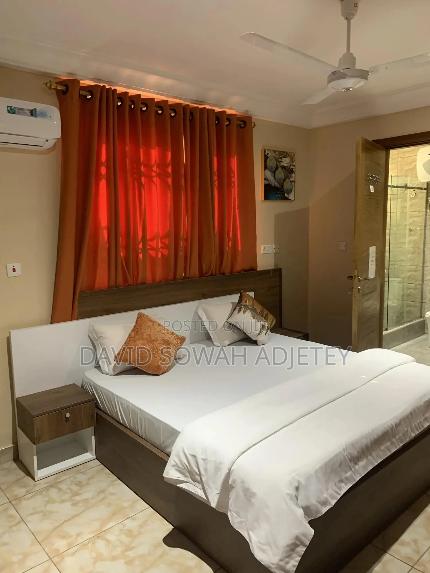 Furnished 4bdrm Duplex in East Airport for rent