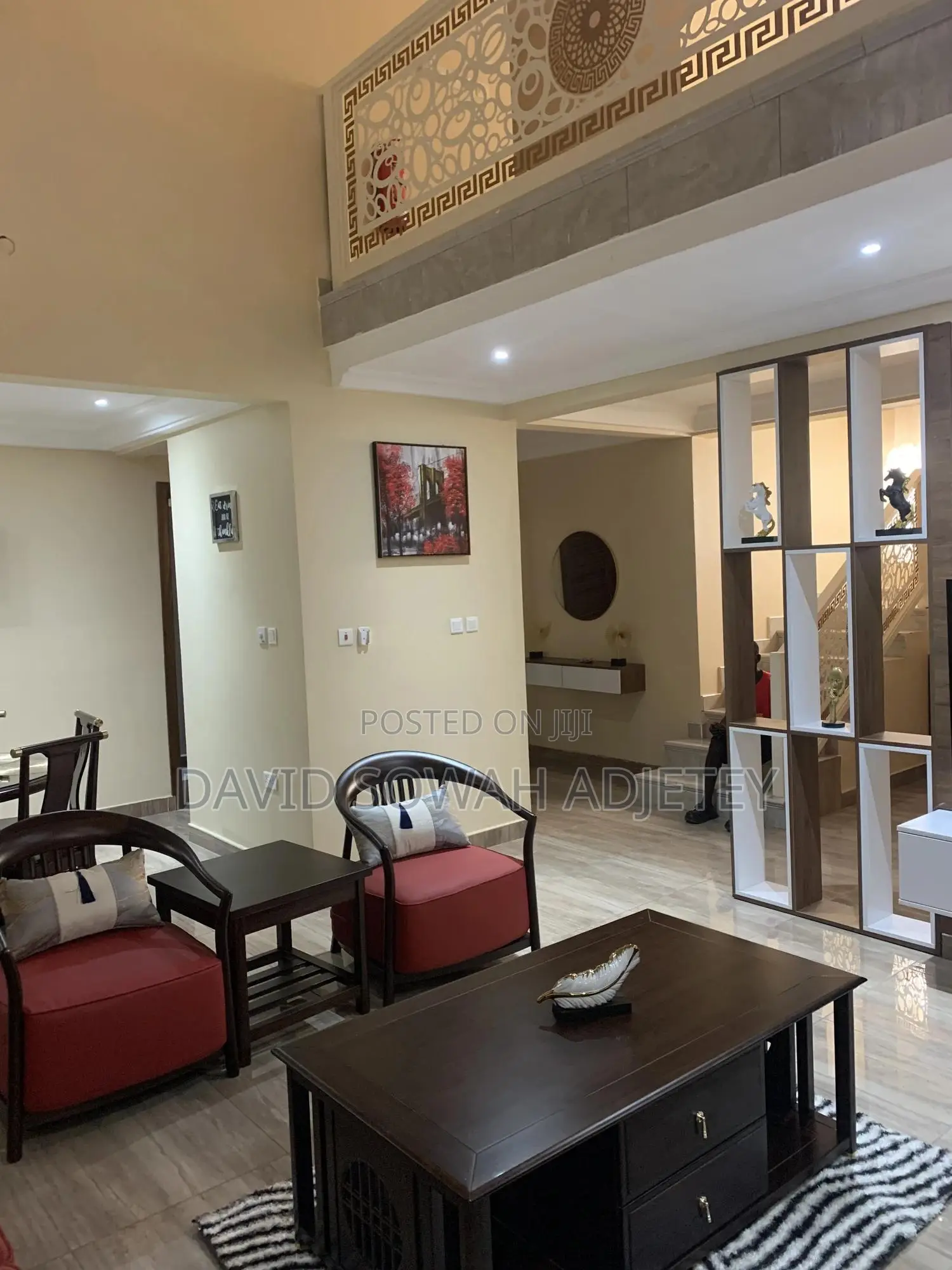Furnished 4bdrm Duplex in East Airport for rent