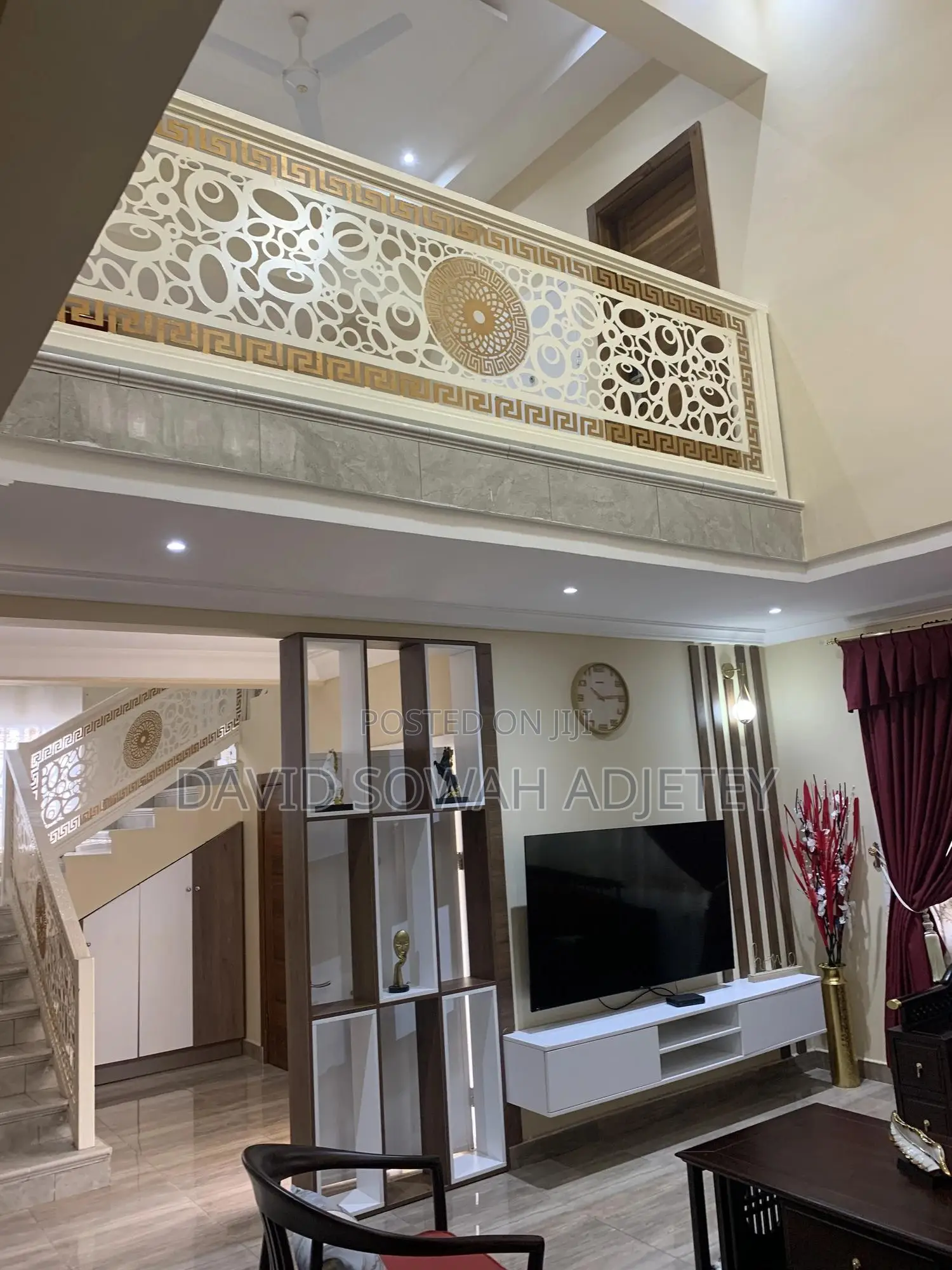 Furnished 4bdrm Duplex in East Airport for rent