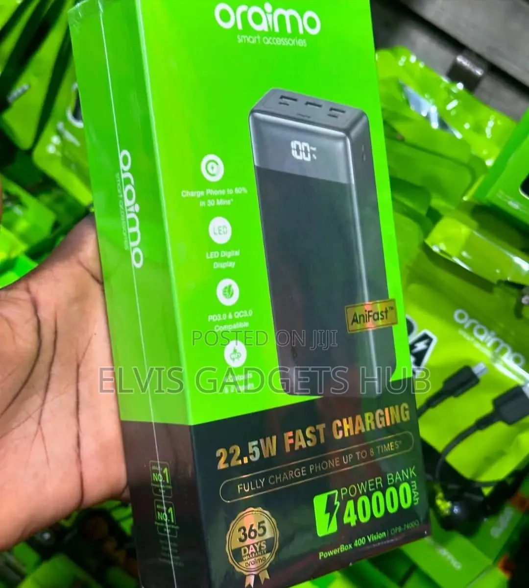 Powerbox 400 Vision 40000mah 22.5W Power Bank