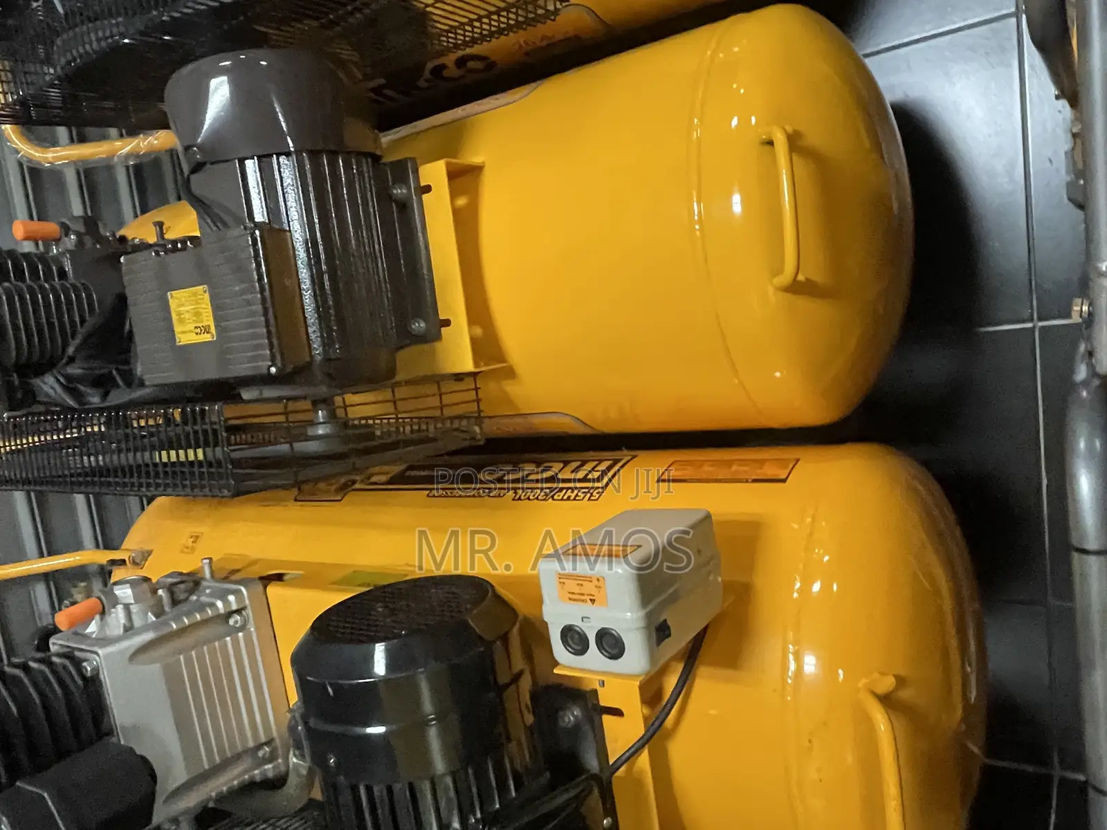 50 Liter Belt Drive Air Compressor With 2hp Electric Motor - Ac50