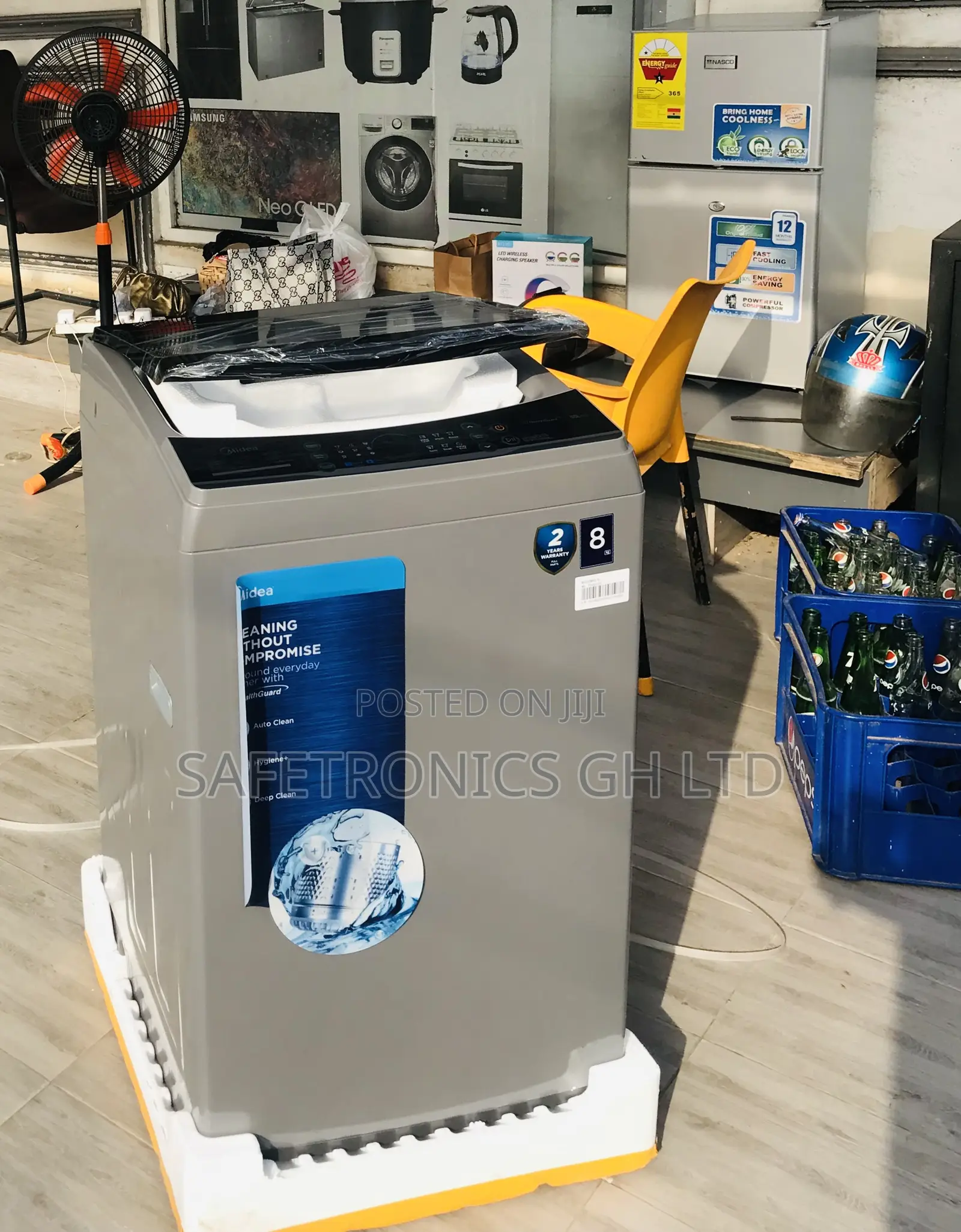 Midea 8kg Top Load Fullauto Inverter Washer