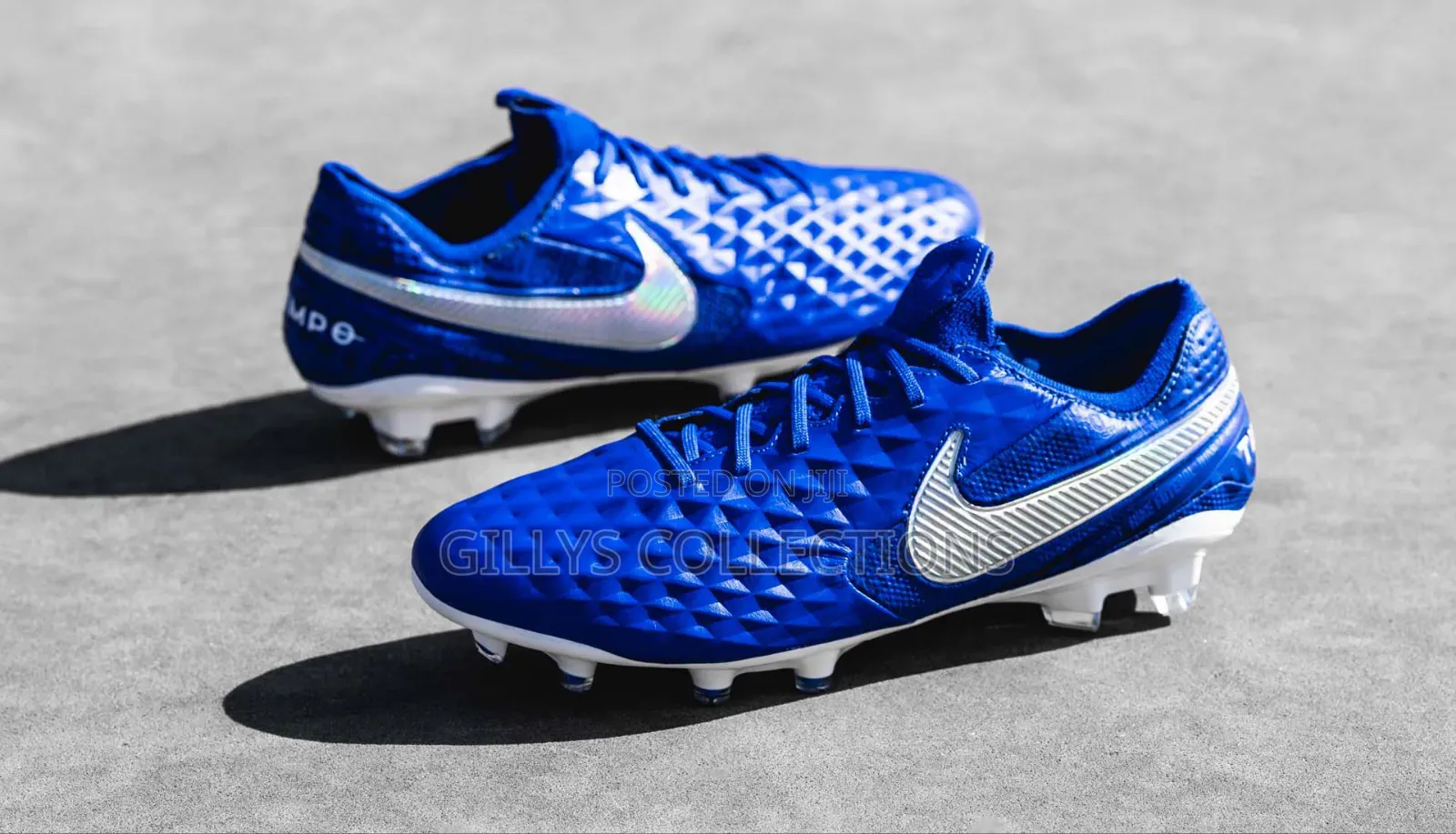 New Nike Blue Tiempo Legend Boots