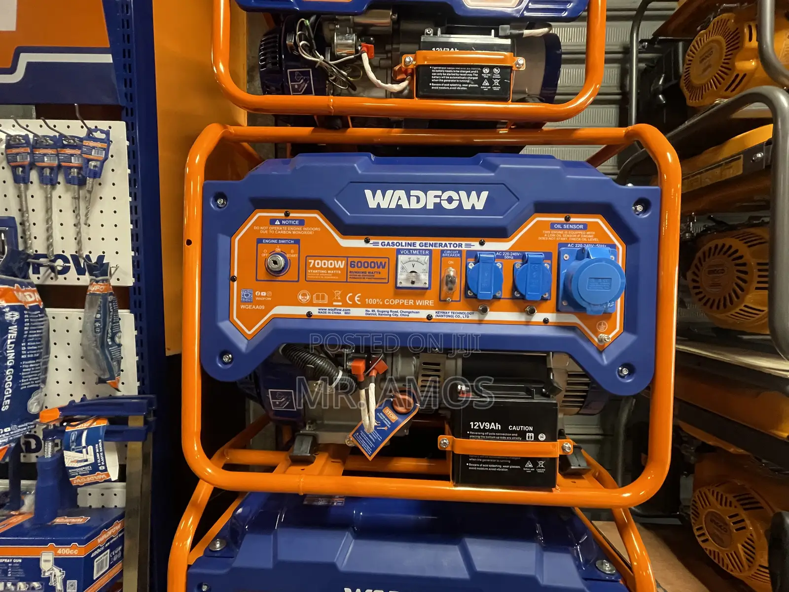 7kva Gasoline Generator - Wgeaa09