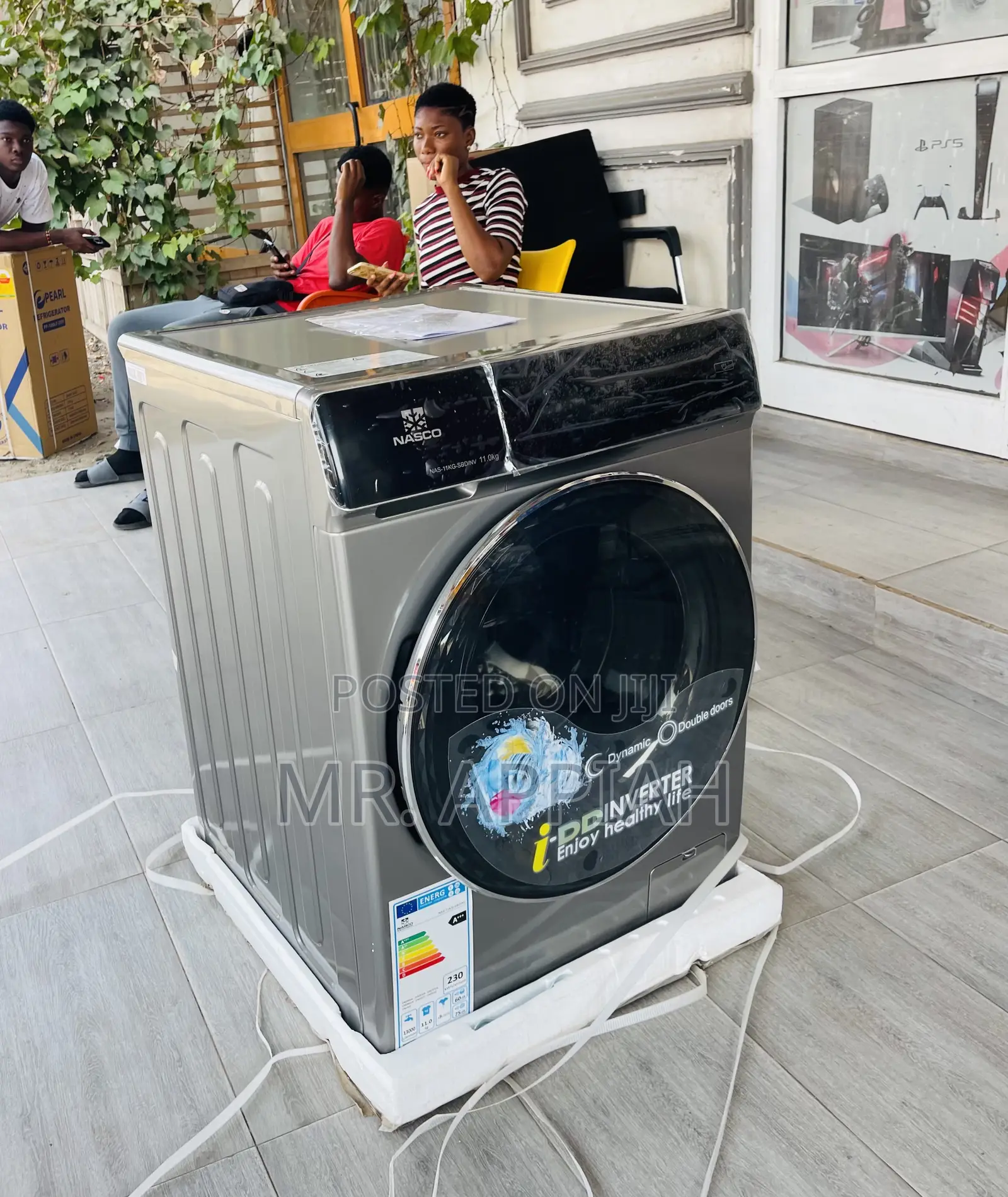 Laundry Made Easy With Nasco11kg Front Load Washing Machine