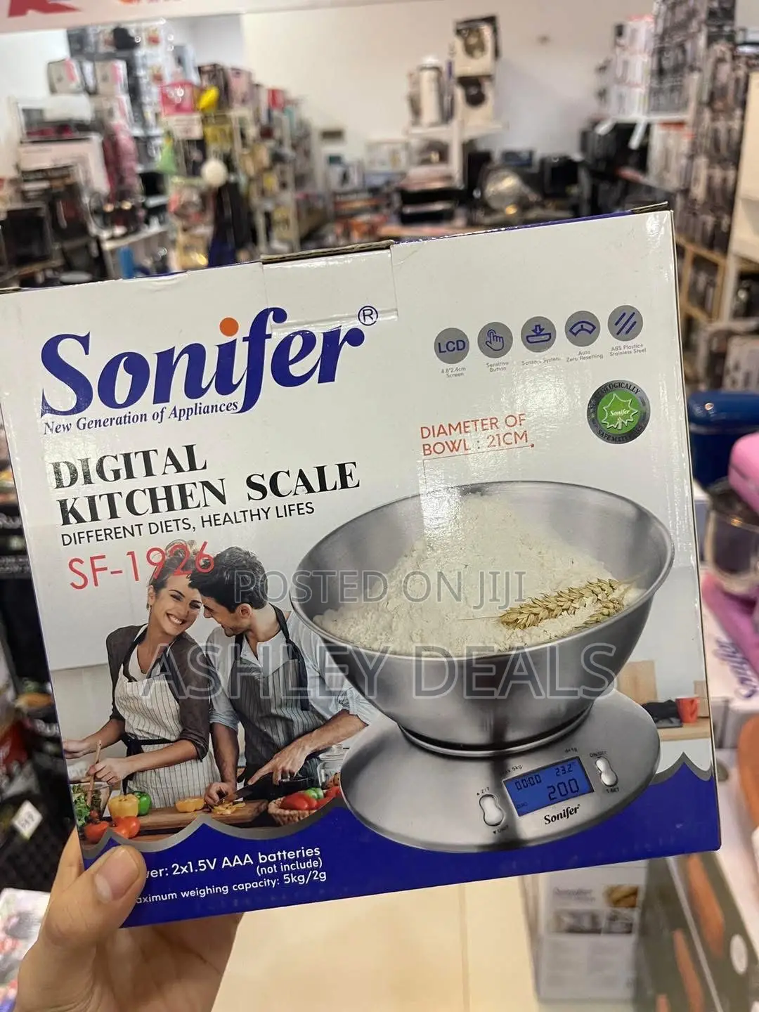 SF -1926 5kg LCD Kitchen Scale