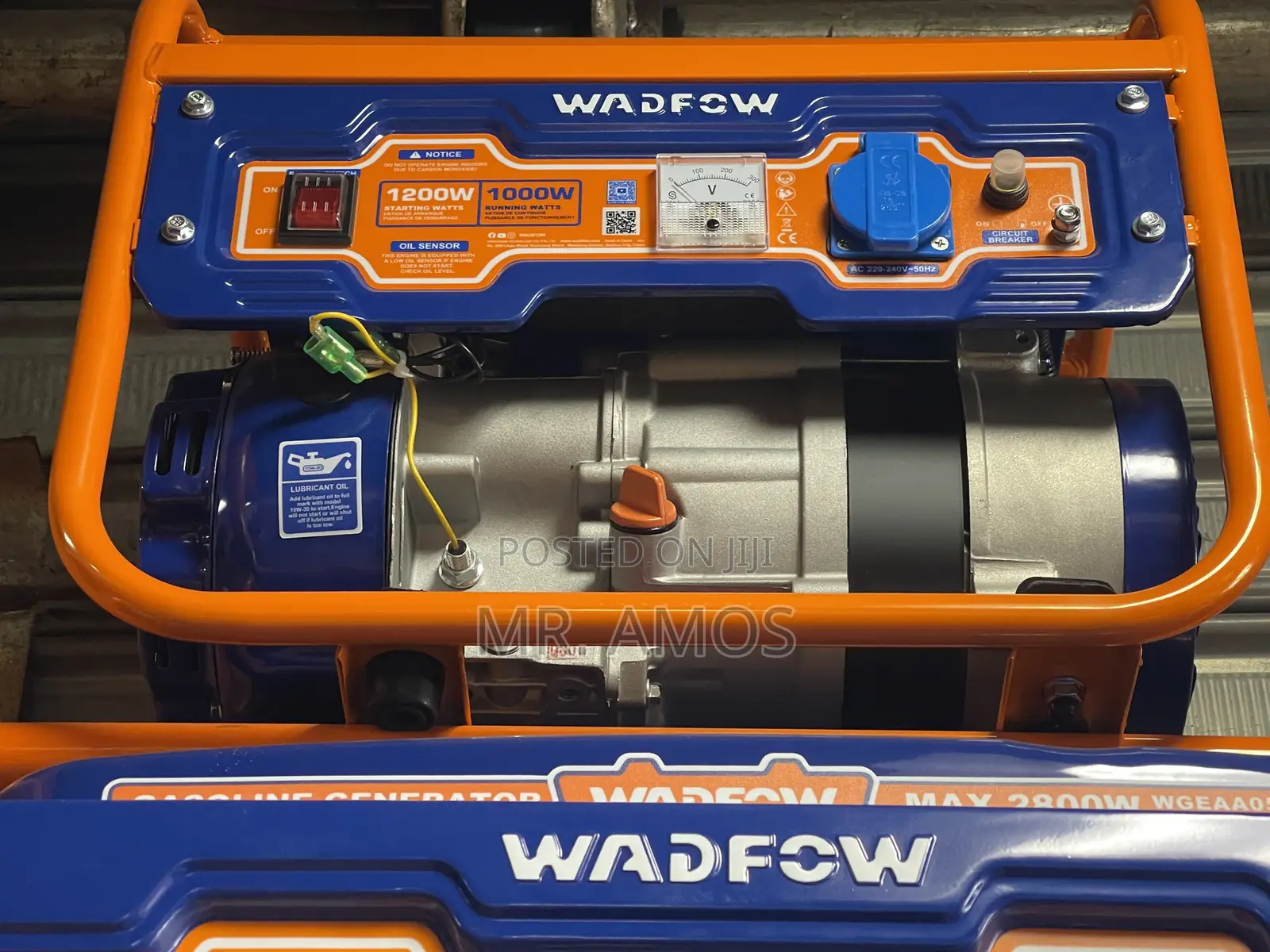 1.2kva Gasoline Generator - Wgeaa02